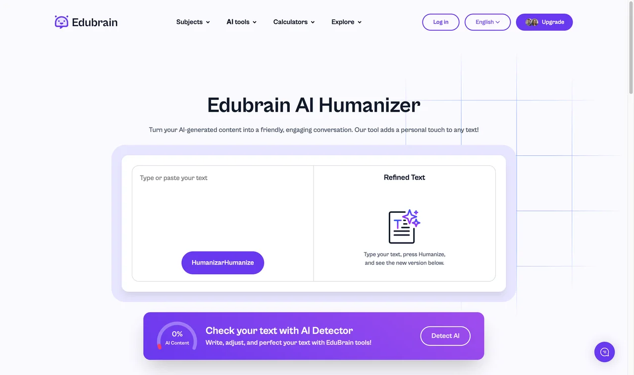 EduBrain website screenshot