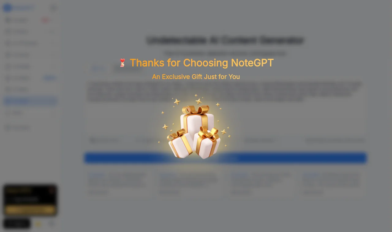 NoteGPT input captured during the shared benchmark